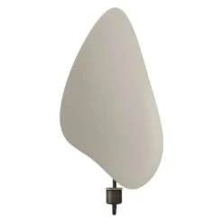 MENU Flambeau Wall Candleholder, 34 Cm, Bronzed Brass - Grey