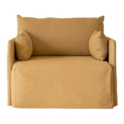 MENU Offset 1-seater With Loose Cover, Wheat