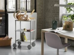 Muuto Flow Trolley, 3-layer, Grey -Hay Outlet Store MU98338 2 EE