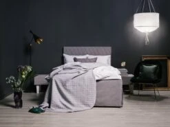 Matri Aava Bed Cover, 200 X 260 Cm, Light Grey -Hay Outlet Store Matri 201631455 Web