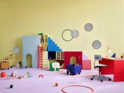 Montana Furniture Montana Mini Mirror, Round, 04 Anthracite -Hay Outlet Store Montana Kids S01 MontanaMini MiniPlay KeviKids Flint MontereyKids Rosehip W 3