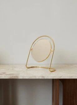 MENU Nimbus Table Mirror, Polished Brass -Hay Outlet Store NIMBF2 TM