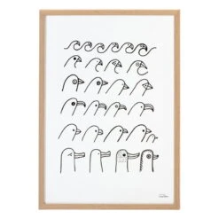 Iittala OTC Art Poster, Birdhouse