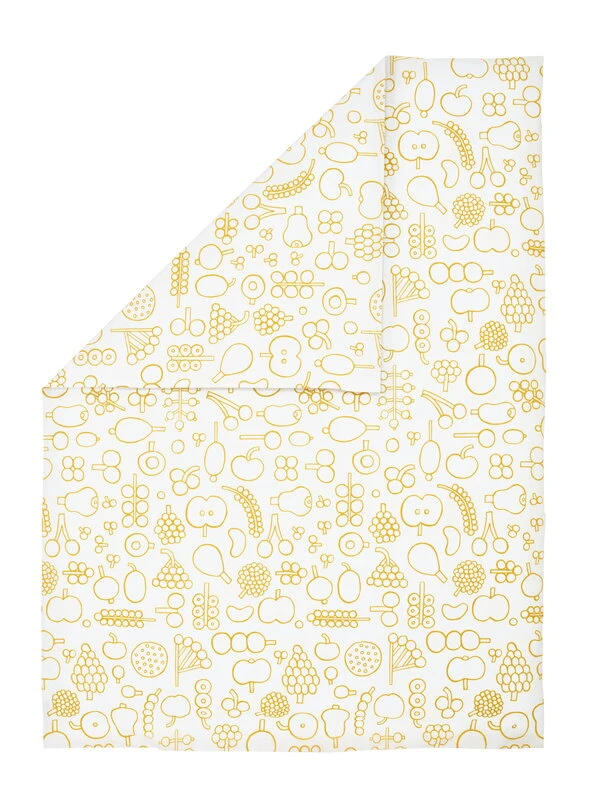 Iittala OTC Frutta Duvet Cover Set, 150 X 210 Cm, Yellow 3 Iittala OTC Frutta Duvet Cover Set, 150 X 210 Cm, Yellow - Image 3