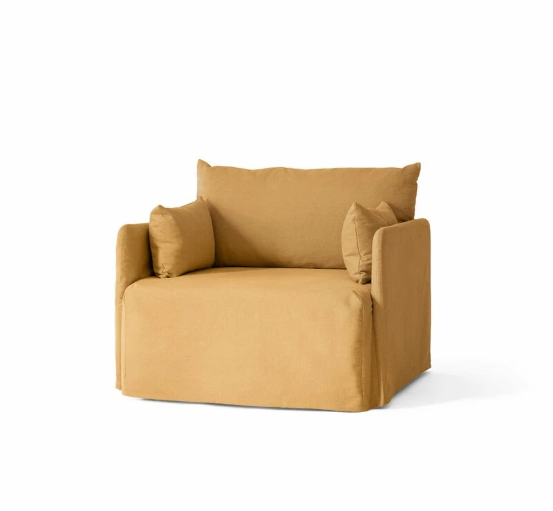 MENU Offset 1-seater With Loose Cover, Wheat 2 MENU Offset 1-seater With Loose Cover, Wheat - Image 2