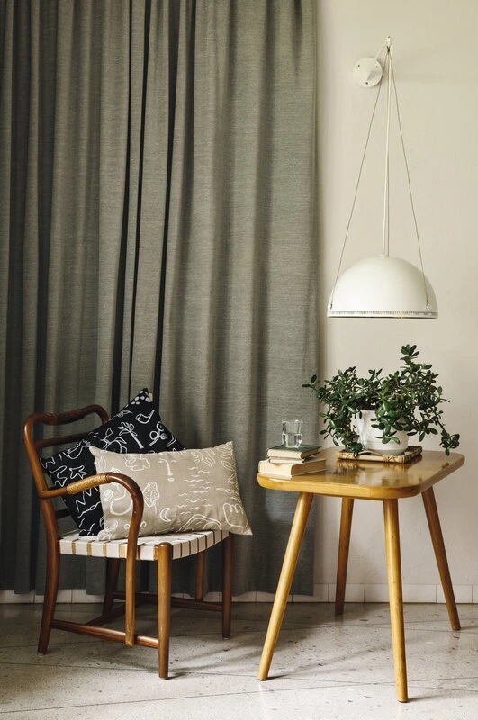 Saana Ja Olli Onnenmaa Cushion Cover, 40 X 60 Cm, Beige - White 3 Saana Ja Olli Onnenmaa Cushion Cover, 40 X 60 Cm, Beige - White - Image 3