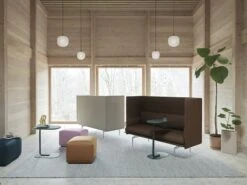 Muuto Relate Side Table, H. 73,5 Cm, Dark Green 7 Muuto Relate Side Table, H. 73,5 Cm, Dark Green -Hay Outlet Store Outline highback 2 seater h45 vidar 222 vidar 363 relate side table echo pouf rime pendant black muuto org 1