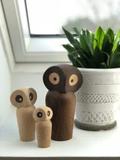 Architectmade Owl, Large, Smoked Oak -Hay Outlet Store Owl 6 c976da676eb63ea11b07d0405aff09574c6565030e8eaba5d636e5a631c869f6