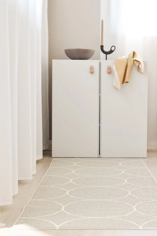 Pappelina Boo Rug 70 X 100 Cm, Linen - Vanilla 4 Pappelina Boo Rug 70 X 100 Cm, Linen - Vanilla - Image 4