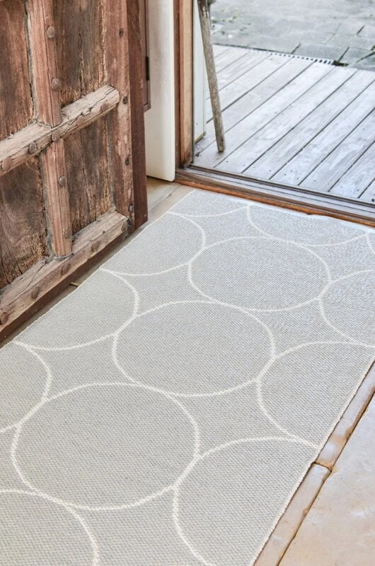 Pappelina Boo Rug 70 X 100 Cm, Linen - Vanilla 6 Pappelina Boo Rug 70 X 100 Cm, Linen - Vanilla - Image 6