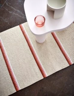 Pappelina Olle Rug 180 X 260 Cm, Brick - Cream -Hay Outlet Store Pappelina olle brick