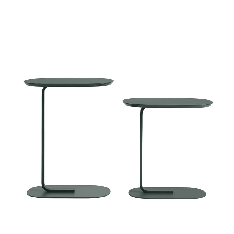 Muuto Relate Side Table, H. 73,5 Cm, Dark Green 2 Muuto Relate Side Table, H. 73,5 Cm, Dark Green - Image 2