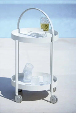 Cane-line Roll Trolley, White -Hay Outlet Store Roll trolley white 3 1 f7