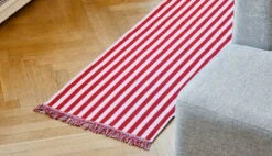 HAY Stripes And Stripes Rug, 60 X 200 Cm, Raspberry Ripple -Hay Outlet Store Stripes and Stripes raspberry ripple