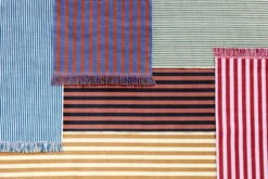 HAY Stripes And Stripes Rug, 60 X 200 Cm, Raspberry Ripple -Hay Outlet Store Stripes and stripes family 03 3