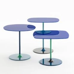 Kartell Thierry Side Table, 50 X 50 Cm, Blue -Hay Outlet Store THIERRY 05 role