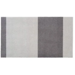Tica Copenhagen Stripes Horizontal Floor Mat, 90 X 130 Cm, Grey