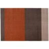 Tica Copenhagen Stripes Horizontal Rug, 90 X 130 Cm, Brown - Terracotta