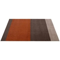 Tica Copenhagen Stripes Horizontal Rug, 90 X 130 Cm, Brown - Terracotta -Hay Outlet Store TICA Floormat Stripes horizon 10014 90x130 5710555100142 c