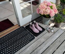 Tica Copenhagen Dot Doormat, 45 X 75 Cm, Black -Hay Outlet Store TICA Doormat Dot 00533 45x75 5710555005331 ca