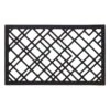 Tica Copenhagen Lines Doormat, 45 X 75 Cm, Black