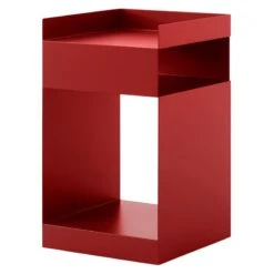 &Tradition Rotate SC73 Side Table, Merlot