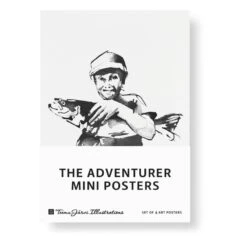 Teemu Järvi Illustrations The Adventurer Mini Poster Set, 4 Pcs 10 Teemu Järvi Illustrations The Adventurer Mini Poster Set, 4 Pcs -Hay Outlet Store The adventurer Mini Poster set Teemu Jrvi Illustrations