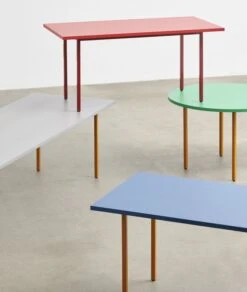 HAY Two-Colour Table, 240 X 90 Cm, Ochre - Light Grey -Hay Outlet Store Two Colour Booklet 26