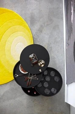 Verpan Barboy Trolley, Black -Hay Outlet Store VERPAN Barboy2C Black up2C Luna rug yellow HR