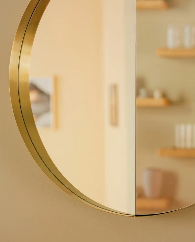 Lokal Helsinki Vino 40 Mirror, Brass, Outward 4 Lokal Helsinki Vino 40 Mirror, Brass, Outward - Image 4