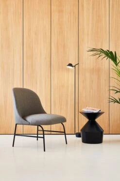 Viccarbe Shape Low Table O, Matt Black -Hay Outlet Store Viccarbe shape