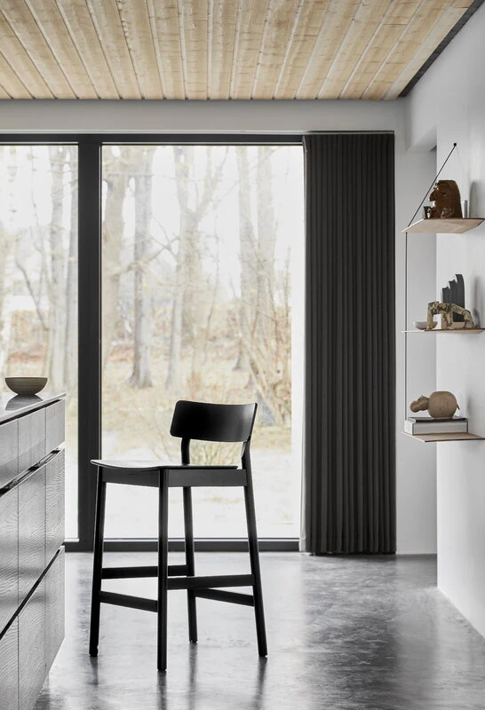 Woud Pause Counter Chair 2.0, 65 Cm, Black 2 Woud Pause Counter Chair 2.0, 65 Cm, Black - Image 2