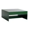 &New Single Form Coffee Table, Deep Green