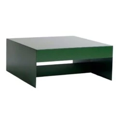 &New Single Form Coffee Table, Deep Green