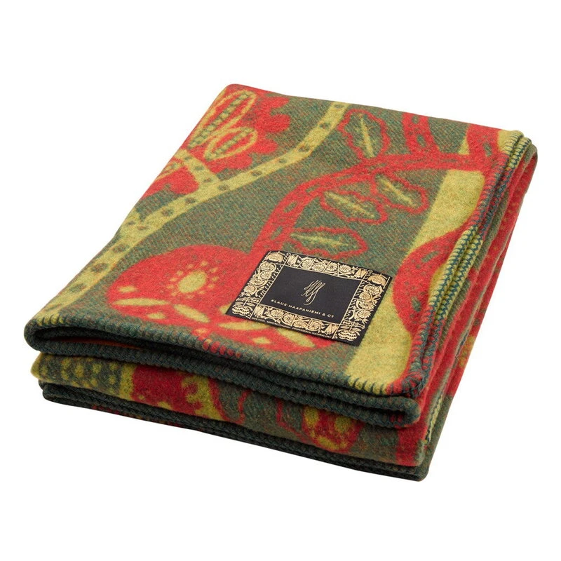 Klaus Haapaniemi & Co. Bees Blanket, Green 2 Klaus Haapaniemi & Co. Bees Blanket, Green - Image 2