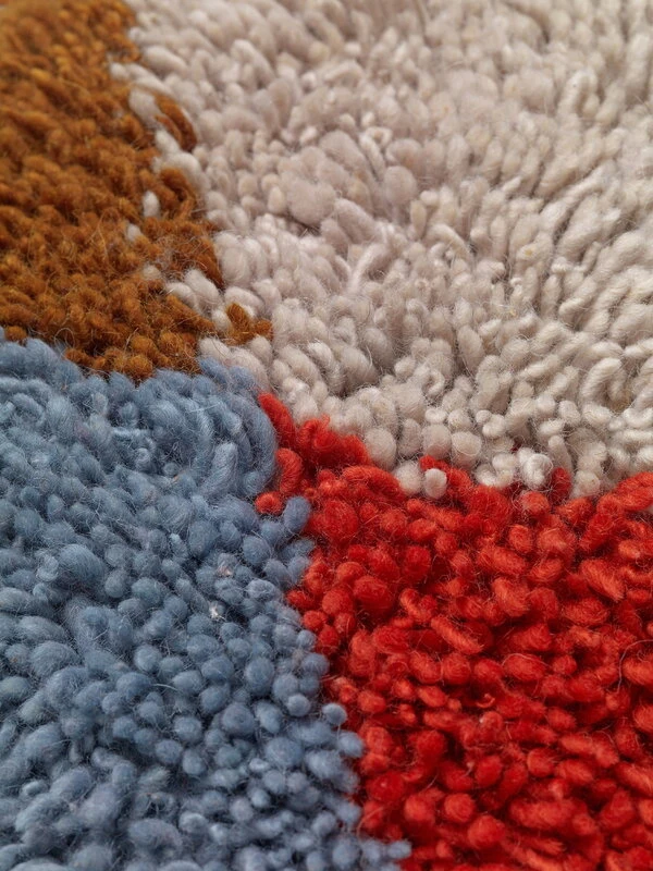 Ferm LIVING Harlequin Tufted Cushion, 40 X 60 Cm, Multicolour 2 Ferm LIVING Harlequin Tufted Cushion, 40 X 60 Cm, Multicolour - Image 2