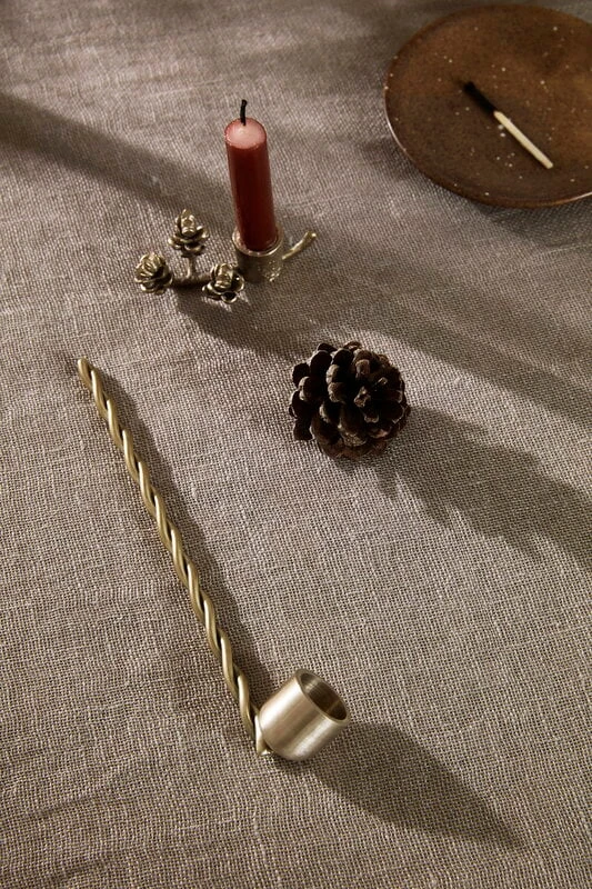 Ferm LIVING Twist Candle Snuffer, Brass 4 Ferm LIVING Twist Candle Snuffer, Brass - Image 4