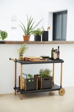 Cane-line Frame Trolley, Teak - Lava Grey -Hay Outlet Store frame 09 F 28129
