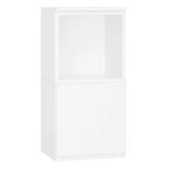 Lundia Fuuga Nightstand, White