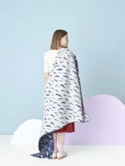 Kauniste Tuisku Blanket, Blue -Hay Outlet Store kauniste tuisku huopa sininen 1 2048x2048