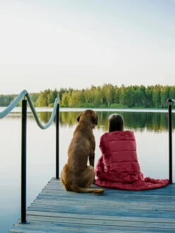 Joutsen Kulkuri Throw, 130 X 190 Cm, Red -Hay Outlet Store kulkuri burgundi