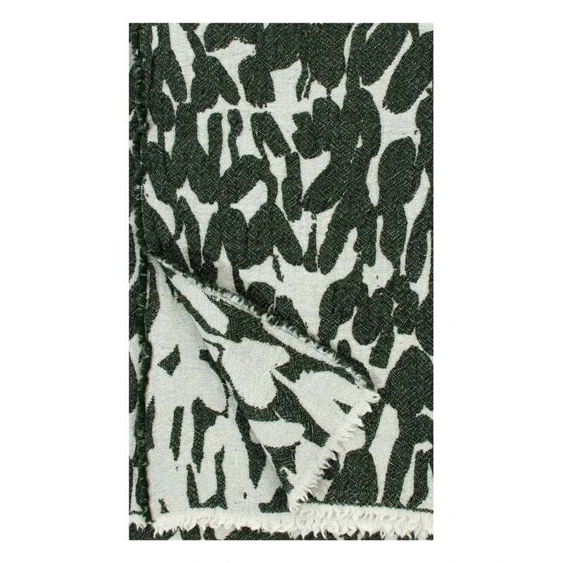 Lapuan Kankurit Jäkälä Blanket, White - Green 1 Lapuan Kankurit Jäkälä Blanket, White - Green