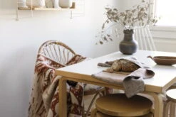 Lapuan Kankurit Metsikkö Blanket, Cinnamon - White 8 Lapuan Kankurit Metsikkö Blanket, Cinnamon - White -Hay Outlet Store lapuankankurit metsikko blanket cinnamon white and duo towel brown cinnamon 2