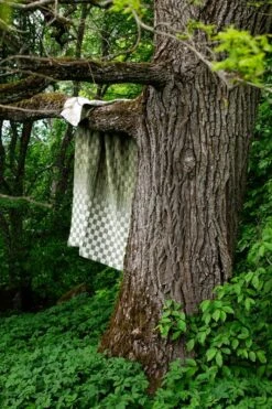 Lapuan Kankurit Shakki Blanket, Beige - Olive - White -Hay Outlet Store lapuankankurit shakki 1 0