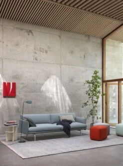 Muuto Ample Throw, Midnight Blue -Hay Outlet Store outline sofa steelcut trio 713 halves leaf echo vidar 542 remix 123 forest nap 912 ply ryg muuto org