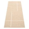 Pappelina Fred Rug, 70 X 180 Cm, Beige - Vanilla