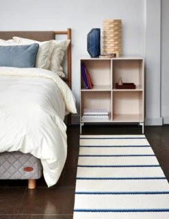 Pappelina Olle Rug 70 X 240 Cm, Blue - Vanilla -Hay Outlet Store pappelina olle blue creative