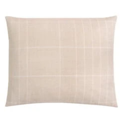 Paustian Soft Pillow, Checks, White