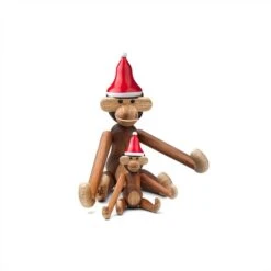 Kay Bojesen Santa's Cap For Wooden Monkey, Small -Hay Outlet Store santa s cap mini red white kay bojesen 1500x1500 2 1