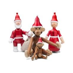 Kay Bojesen Santa's Cap For Wooden Monkey, Mini -Hay Outlet Store santa s cap mini red white kay bojesen 1500x1500 3